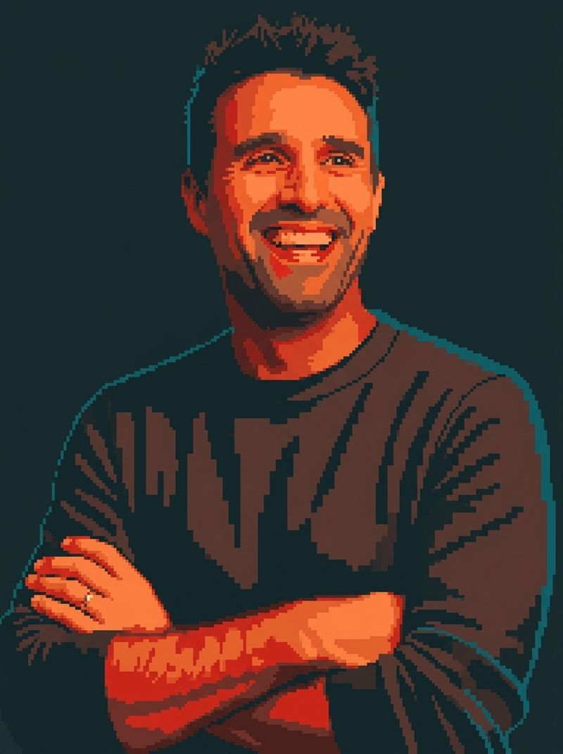 Retrato ilustrado de Sergio Gete Saiz, fundador de Renddi